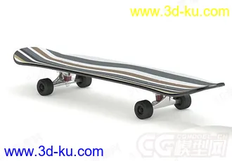 3D打印模型滑板的图片