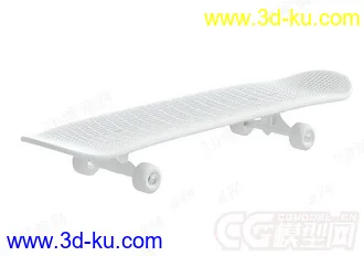 3D打印模型滑板的图片