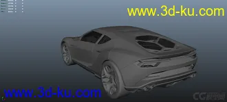 3D打印模型兰博基尼概念车的图片