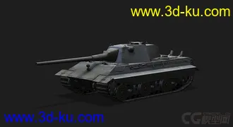 3D打印模型德国_Ausf_M虎式重型坦克的图片
