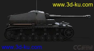 3D打印模型德国_DickerMax“麦克斯”自行火炮的图片