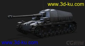 3D打印模型德国_DickerMax“麦克斯”自行火炮的图片