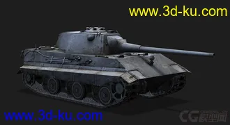 3D打印模型德国_E-50坦克的图片
