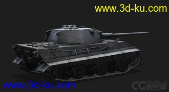 3D打印模型德国_E-50坦克的图片