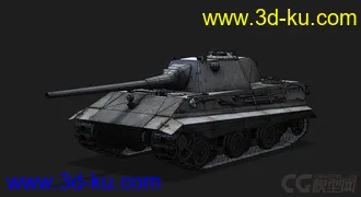 3D打印模型德国_E-50坦克的图片