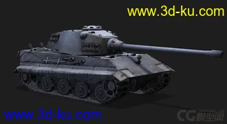 3D打印模型德国_E-75主战重型坦克的图片