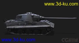 3D打印模型德国_E-75主战重型坦克的图片