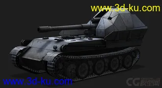 3D打印模型德国_G_Panther“猎豹”坦克歼击车的图片