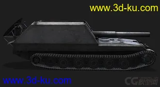 3D打印模型德国_G_Tiger虎式重型坦克的图片