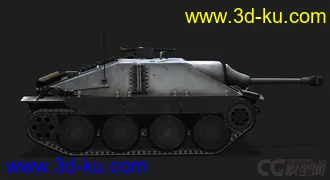 3D打印模型德国_Hetzer的图片