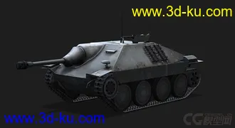 3D打印模型德国_Hetzer的图片