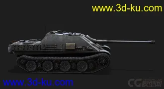 3D打印模型德国_JagdPanther黑豹坦克的图片