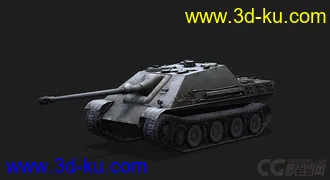 3D打印模型德国_JagdPanther黑豹坦克的图片