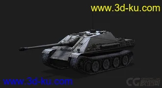 3D打印模型德国_JagdPanther黑豹坦克的图片