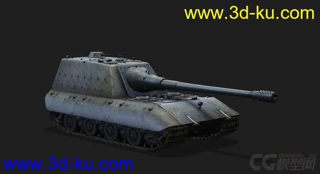 德国_JagdPz_E100坦克歼击车模型的图片1