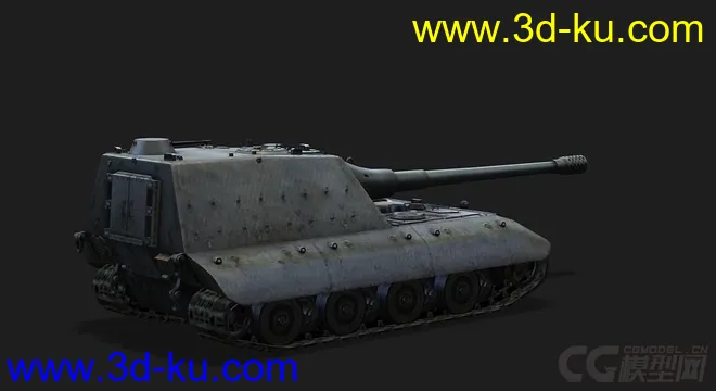 德国_JagdPz_E100坦克歼击车模型的图片3