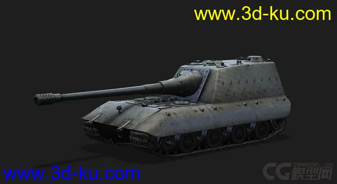 德国_JagdPz_E100坦克歼击车模型的图片4