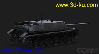 3D打印模型德国_JagdPzIV的图片