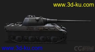 3D打印模型德国_Panther_II黑豹2型中型坦克的图片