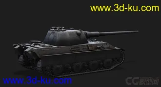 3D打印模型德国_Panther_II黑豹2型中型坦克的图片