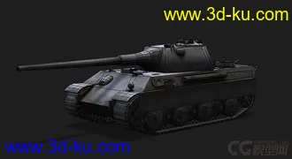 3D打印模型德国_Panther_II黑豹2型中型坦克的图片