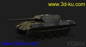 3D打印模型德国_Panther_M10豹式坦克的图片