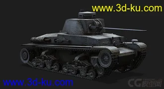 3D打印模型德国_Panzer35t坦克的图片