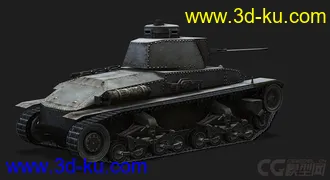 3D打印模型德国_Panzer35t坦克的图片