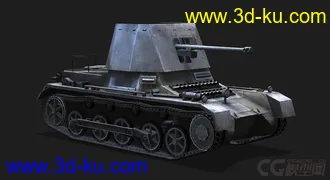 3D打印模型德国_PanzerJager_I 反坦克车的图片