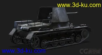 3D打印模型德国_PanzerJager_I 反坦克车的图片
