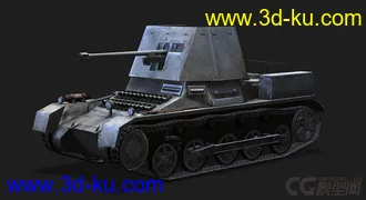 3D打印模型德国_PanzerJager_I 反坦克车的图片