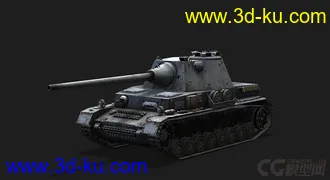 3D打印模型德国_Pz_IV_AusfG的图片