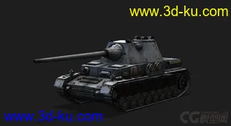 3D打印模型德国_Pz_IV_AusfG的图片