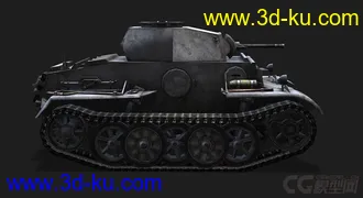 3D打印模型德国_PzII_J的图片