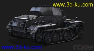 3D打印模型德国_PzII_J的图片