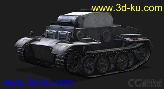 3D打印模型德国_PzII_J的图片