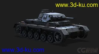 3D打印模型德国_PzIII_A 突击炮的图片