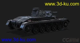 3D打印模型德国_PzIII_A 突击炮的图片