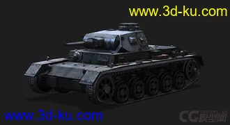 3D打印模型德国_PzIII_A 突击炮的图片