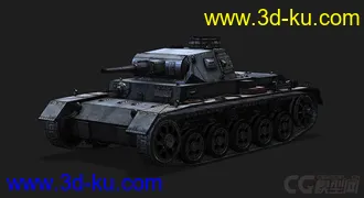 3D打印模型德国_PzIII_A 突击炮的图片