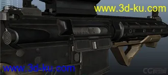 3D打印模型RU556突击步枪的图片