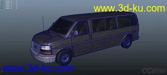 3D打印模型gmc savana 3500的图片