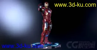 3D打印模型钢铁侠的图片