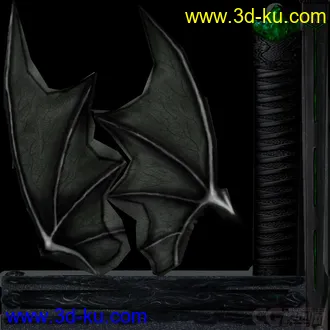 3D打印模型持剑角色的图片