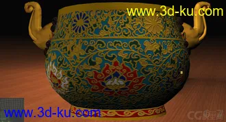 3D打印模型景泰蓝的图片