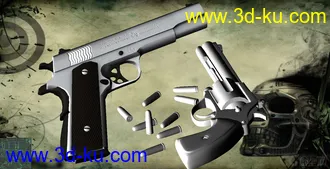 3D打印模型m1911的图片