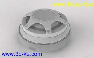 3D打印模型高质量耳机（含分解图）的图片