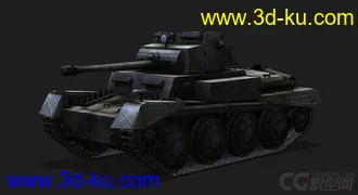 3D打印模型德国_Pzkpfw-38 轻型坦克的图片