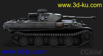 3D打印模型德国_PzKpfw-IV中型坦克的图片