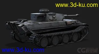 3D打印模型德国_PzKpfw-IV中型坦克的图片